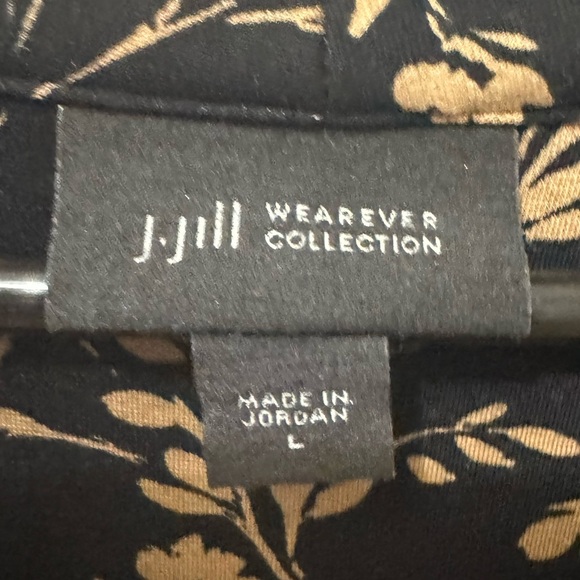 J. Jill Wearever Double Face Jersey Dress Size Large - Picture 4 of 5